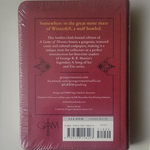 New Game of Thrones Book